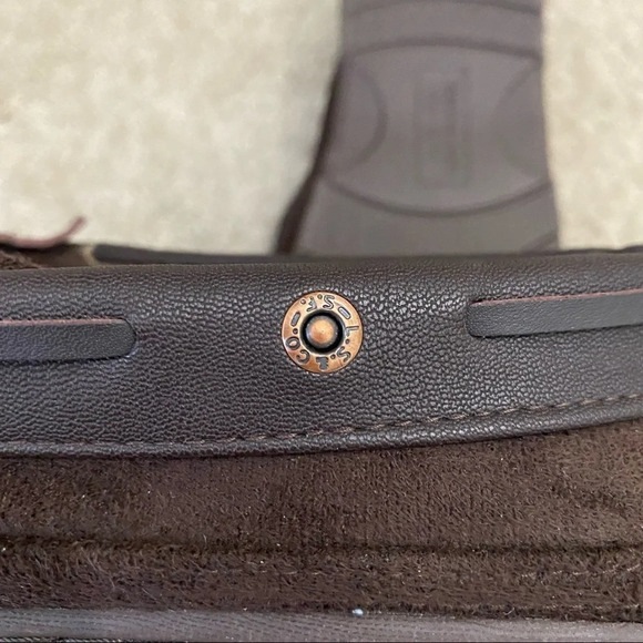 Signature Levi Strauss Brown Plaid House Slippers - Picture 6 of 12